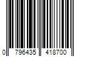 Barcode Image for UPC code 0796435418700