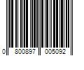 Barcode Image for UPC code 0800897005092. Product Name: NYX Professional Makeup Marshmellow Smoothing Face Primer