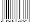 Barcode Image for UPC code 0800897207526. Product Name: NYX Cosmetics NYX Lip Cream  0.13 oz