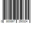 Barcode Image for UPC code 0800897250324. Product Name: NYX Professional Makeup Duck Plump High Pigment Lip Plumping Gloss - Strike a Rose