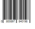 Barcode Image for UPC code 0800897840198. Product Name: NYX Cosmetics Hydra Touch Brightener Luminous