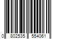Barcode Image for UPC code 0802535554061. Product Name: Strength of Nature Global  LLC Elasta Glaze Moisturizing Jar Hair Styling Gel  6 oz.  Female