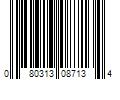 Barcode Image for UPC code 080313087134. Product Name: E.Mishan & Sons  Inc Bell and Howell Bionic Spotlight Extreme Solar Light Motion Sensor LED Light 270Â° Angle Light