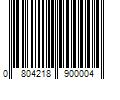 Barcode Image for UPC code 0804218900004