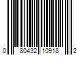 Barcode Image for UPC code 080432109182