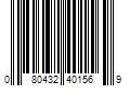 Barcode Image for UPC code 080432401569