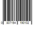Barcode Image for UPC code 0807154190102. Product Name: Halco 109010 - PL18D/E/27/ECO Double Tube 4 Pin Base Compact Fluorescent Light Bulb