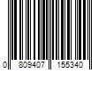 Barcode Image for UPC code 0809407155340. Product Name: Welspun Global Brands Ltd. Better Homes & Gardens Ultra Soft Polyester Bath Runner Rug  20  x 60   Cherry Blossom