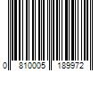Barcode Image for UPC code 0810005189972. Product Name: DS18 G3600.4D GEN-X 3 600-Watt-Max 4-Channel Full-Range Class D Amp