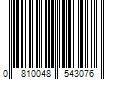 Barcode Image for UPC code 0810048543076. Product Name: PoolCandy Orca Tube, 36" - Black and White