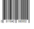 Barcode Image for UPC code 0811842080002. Product Name: CyberPowerPC - Gamer Master Gaming Desktop - AMD Ryzen 5 5500 - 16GB Memory - NVIDIA GeForce RTX 4060 8GB - 1TB SSD - Black