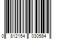 Barcode Image for UPC code 0812154030594. Product Name: Native Deodorant  Vanilla & Sandalwood  Aluminum Free  for Women and Men  2.65 oz