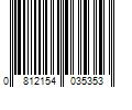 Barcode Image for UPC code 0812154035353. Product Name: Native Daily Clean Conditioner  Citrus & Herbal Musk  Sulfate & Paraben Free  16.5 oz