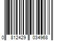 Barcode Image for UPC code 0812429034968. Product Name: EBIN NEW YORK EBIN - 24 HOUR EDGE TAMER SLEEK HAIR WAX STICK - STRAWBERRY
