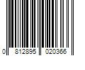 Barcode Image for UPC code 0812895020366. Product Name: Smeg Blender - Black