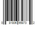 Barcode Image for UPC code 081806658732. Product Name: Keeco LLC Mainstays Reversible Blue & Gray Vertical Stripe Quilt  Standard Sham (1-Piece)