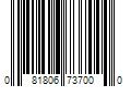 Barcode Image for UPC code 081806737000. Product Name: Serta Cool Crystal Mattress Pad, One Size, White