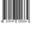 Barcode Image for UPC code 0819147020334. Product Name: toggled 48 in. 16-Watt Daylight T8 Dimmable Linear LED Tube Light Bulb (2-Pack)