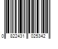 Barcode Image for UPC code 0822431025342