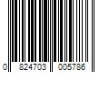 Barcode Image for UPC code 0824703005786. Product Name: Fromm Diane Ceramic Straightening Hair Brush Black