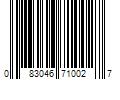 Barcode Image for UPC code 083046710027. Product Name: Nestle Ice Mountain Water 23.7 Oz. 24/Carton 12087164