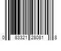 Barcode Image for UPC code 083321280818. Product Name: Rawlings Glovolium Baseball Softball Glove Treatment