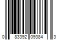 Barcode Image for UPC code 083392093843