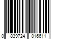 Barcode Image for UPC code 0839724016611. Product Name: Midea Mainstays 12  3-Speed Oscillating Table Fan  FT30-8MBB  New  Black