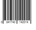 Barcode Image for UPC code 0841740142014. Product Name: Capital Lighting 934612BK-GL Hunt 1 Light Outdoor Wall Light  Black