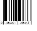 Barcode Image for UPC code 0850001265843. Product Name: Mielle Organics Oats & Honey Leave-In Conditioner Spray 6 oz
