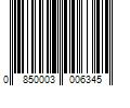 Barcode Image for UPC code 0850003006345. Product Name: DrinkMate 1 L Red Carbonating Water Machine Bottles (2-Pack)