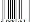 Barcode Image for UPC code 0850030360731. Product Name: Lume Whole Body Womenâ€™s Deodorant - Invisible Cream - Aluminum Free - Unscented - 2.2oz Tube