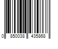 Barcode Image for UPC code 0850038435868. Product Name: Sky Home Corporation Better Homes & Gardens 3-Piece Ivory/White Crinkled Gauze Duvet Set  Adult King