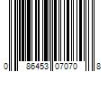 Barcode Image for UPC code 086453070708