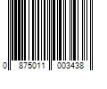 Barcode Image for UPC code 0875011003438
