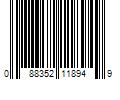 Barcode Image for UPC code 088352118949