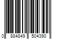 Barcode Image for UPC code 0884849504390