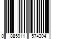 Barcode Image for UPC code 0885911574204. Product Name: DEWALT 1-3/4 in. x 23-Gauge Pin Nail