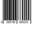 Barcode Image for UPC code 0886766869200