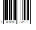 Barcode Image for UPC code 0889698722070. Product Name: Dennis Rodman & Isiah Thomas (Pistons) 8-Bit NBA Jam Funko Pop 2 Pack