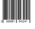 Barcode Image for UPC code 0889961543241. Product Name: Mizuno Men's NXT Short Sleeve T-Shirt, Large, Purple