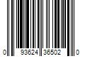 Barcode Image for UPC code 093624365020