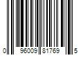 Barcode Image for UPC code 096009817695