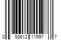 Barcode Image for UPC code 098612115977. Product Name: Generic Original Type A Vacuum Bag for Simplicity SAH-6 / A845 Bag Models