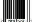 Barcode Image for UPC code 098948000084