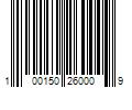 Barcode Image for UPC code 100150260009. Product Name: Elf Isntant Lift Brwpencl Size .006O Elf Instant Lift Brow Pencil 21723Ta Deep Brown .006Oz