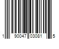 Barcode Image for UPC code 190047030815