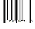 Barcode Image for UPC code 190912100773. Product Name: Kellogg Company US Pure Organic Strawberry Banana Layered Fruit Bars  Gluten-Free  Gluten Free and Vegan Fruit Snacks  6.2 oz  12 Count