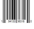 Barcode Image for UPC code 194133363160