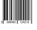 Barcode Image for UPC code 3386460124218. Product Name: Mont Blanc Explorer Ultra Blue by Mont Blanc EAU DE PARFUM 0.15 OZ MINI for MEN
